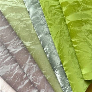 Tessut tal-Ħarir tal-Ħarir Ġilda sintetika għal żraben tal-borża dekorazzjoni notebooks każ faux tal-ġilda drapp