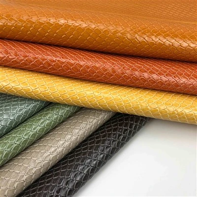 Disinn tal-istampar tas-serp bl-ingrossa PVC faux tal-ġilda artifiċjali